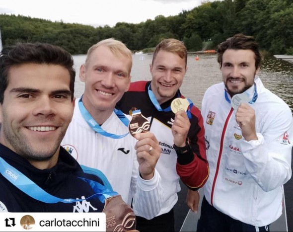 Canoistul Oleg Tarnovschi a cucerit medalia de bronz la Campionatul Mondial din Danemarca